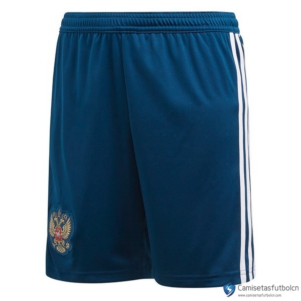 Pantalones Rusia Segunda equipo 2018 Azul